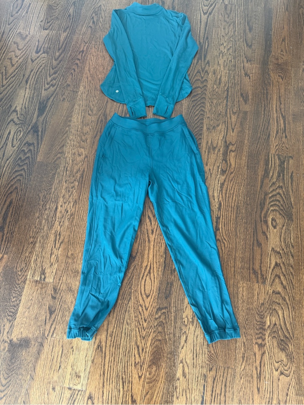 lululemon athletica Teal Jogger Set
